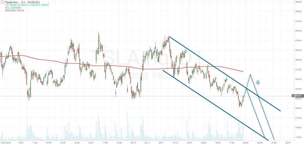 Tesla Inc stocks