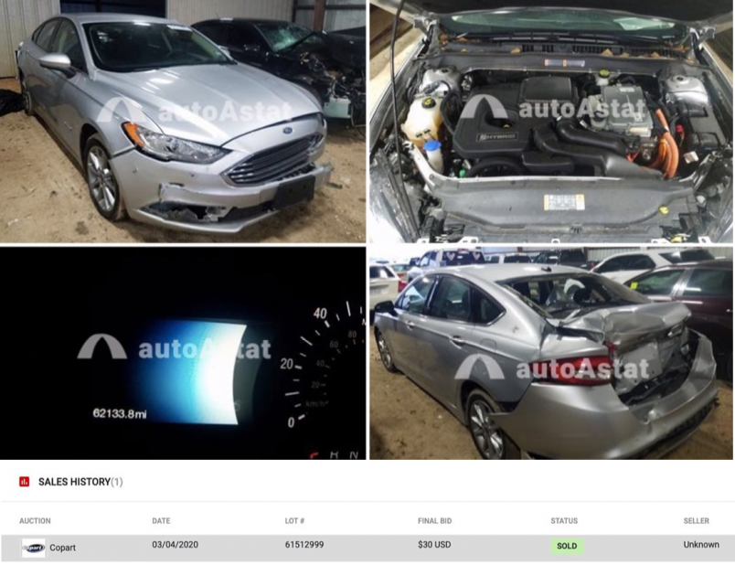 Prices fall on car auctions