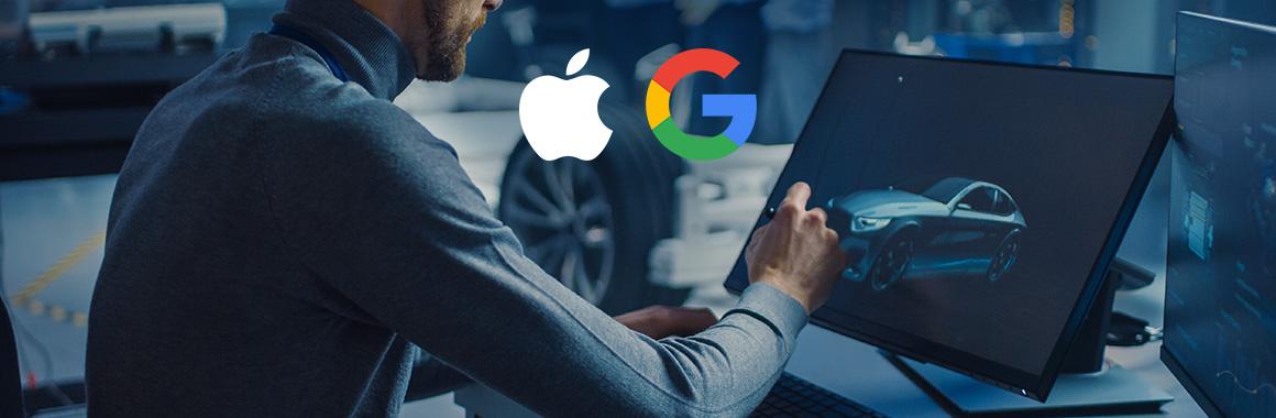 Tech Giants Merge with Car Makers