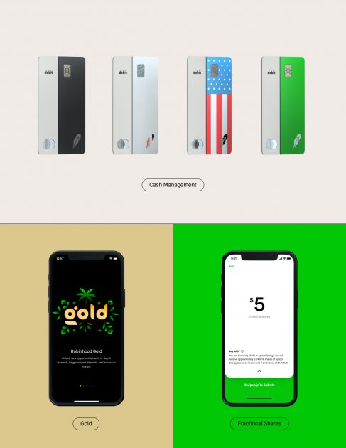 Key services and products of Robinhood Markets
