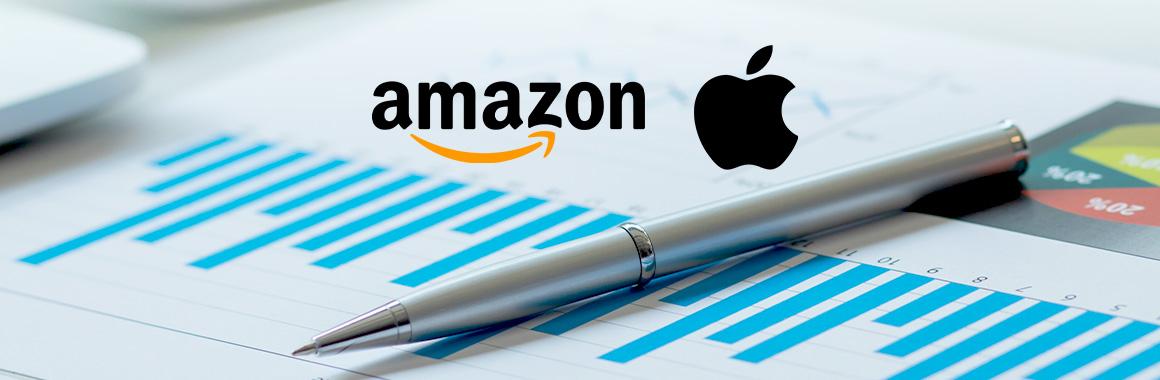 Amazon and Apple Quarterly Reports Are Failure: Shares Falling