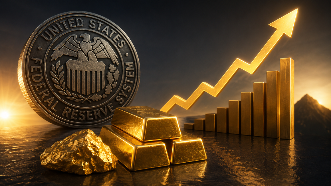 Gold Fed Rate Hike Bets: XAUUSD Forecast and a 4,772 USD Target