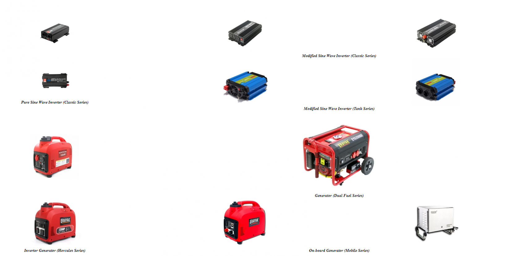 Negocio de Erayak Power Solution Group