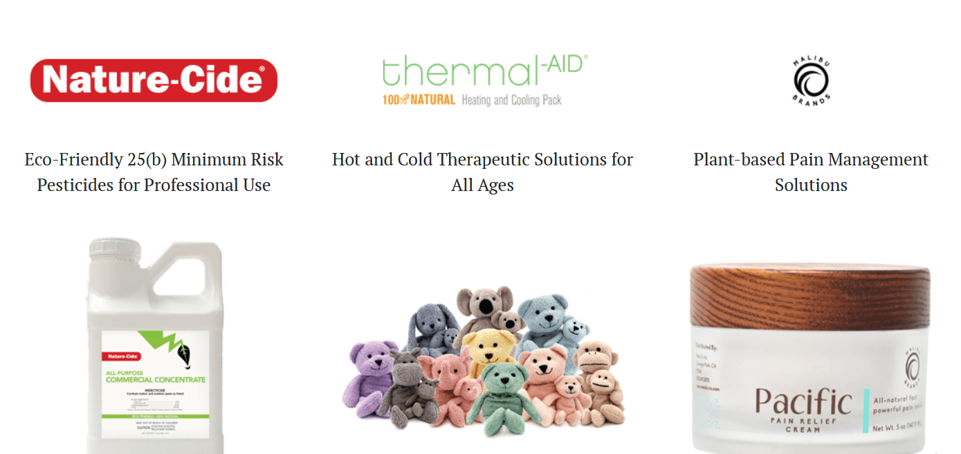 Productos de Med-X Inc.