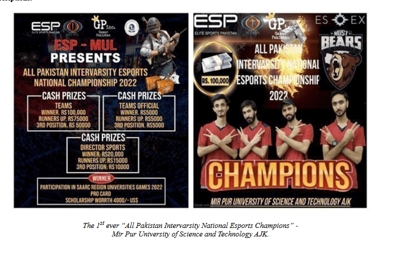 Campeonatos organizados por Gamer Pakistan Inc.