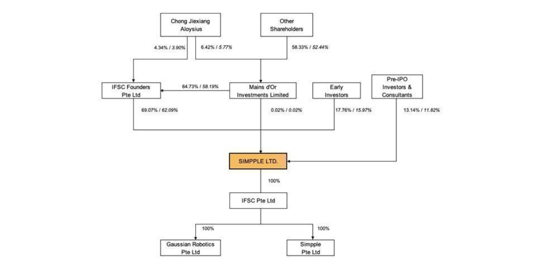 Organigrama de Simpple Ltd.