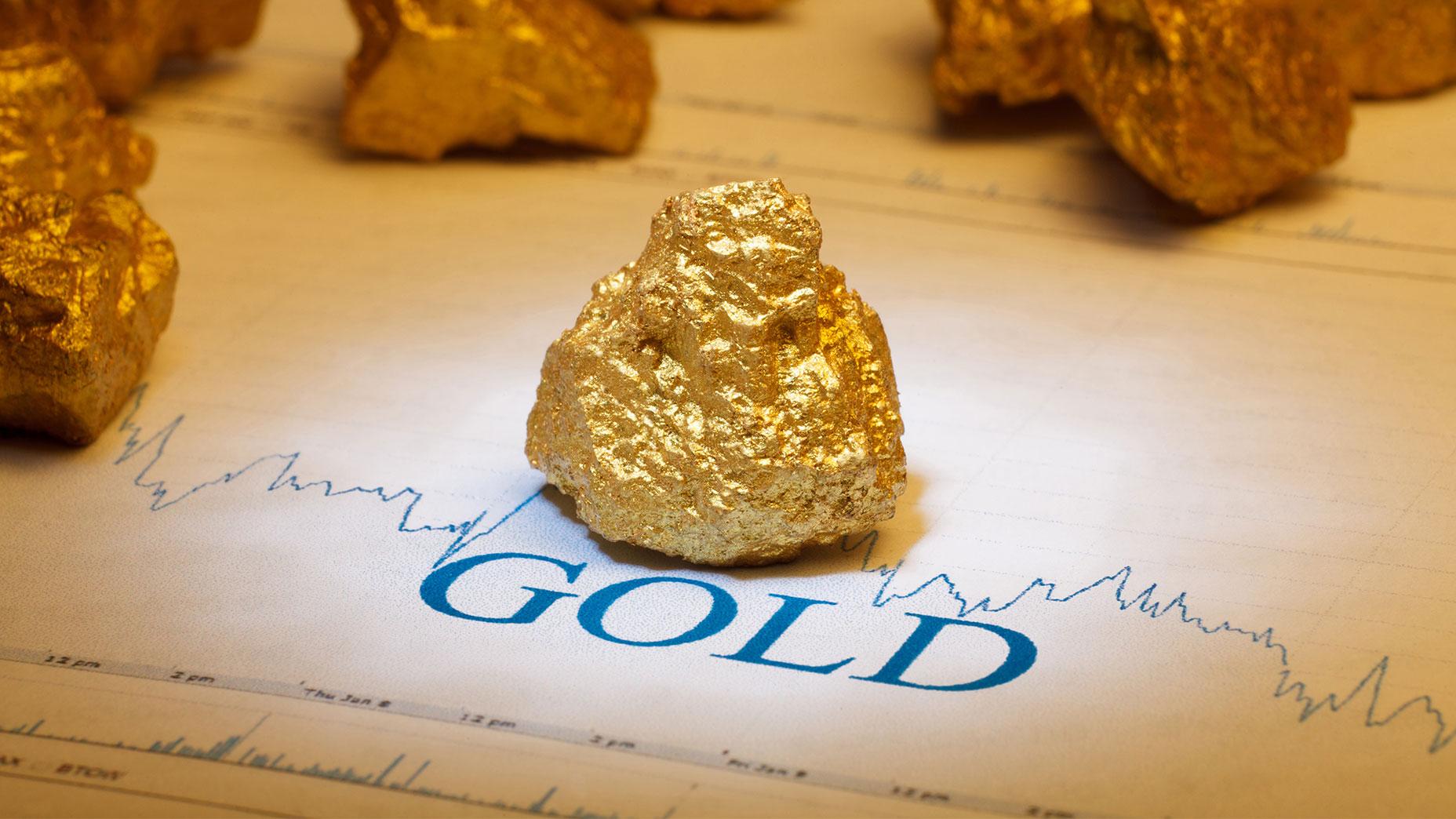 Las tres principales acciones del oro en la Bolsa de Nueva York