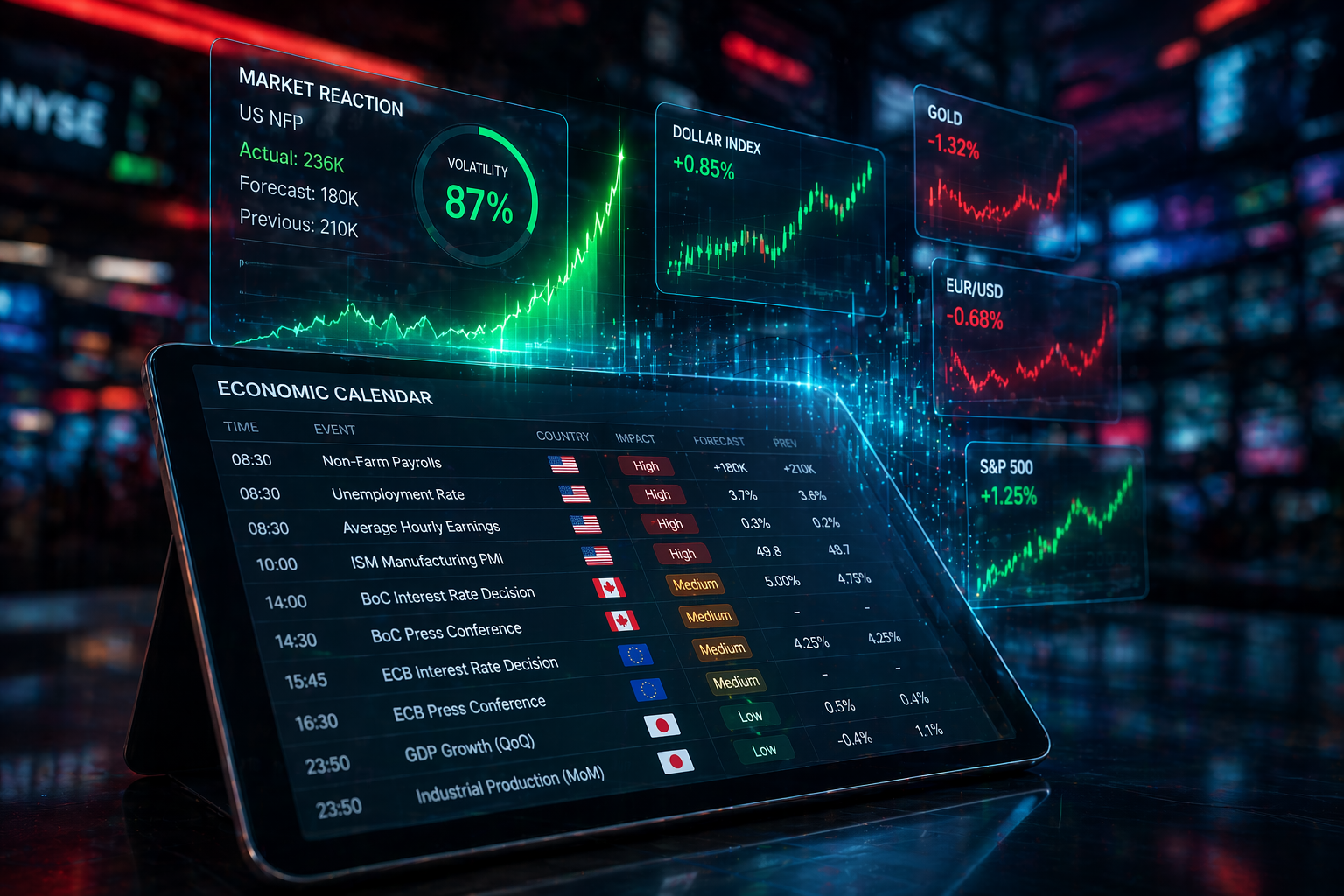 Qué es un calendario económico y por qué todo trader lo necesita